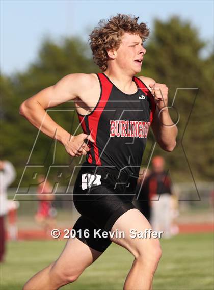 Thumbnail 1 in Burlington Invitational Track Meet  photogallery.