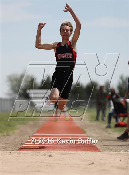Thumbnail 2 in Burlington Invitational Track Meet  photogallery.