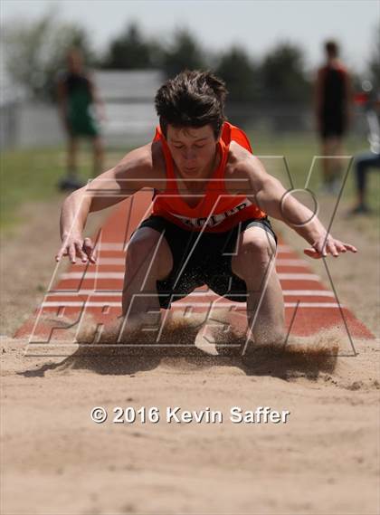 Thumbnail 2 in Burlington Invitational Track Meet  photogallery.