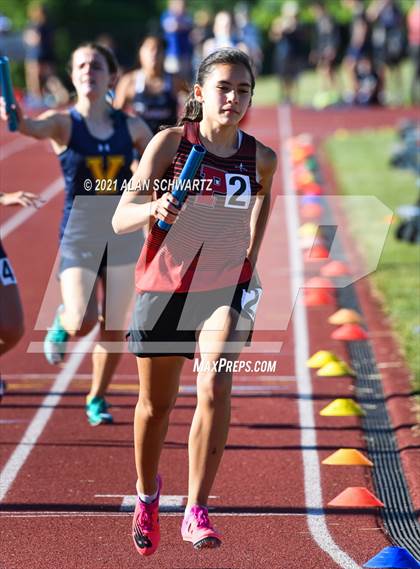 Thumbnail 2 in Girls Track and Field (NYSPHSAA Section 5 Sectional Final) photogallery.