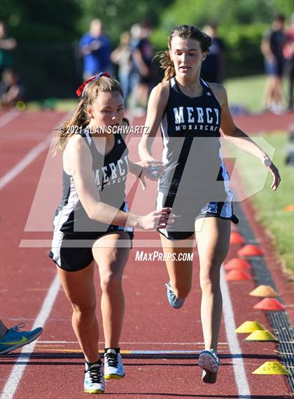 Thumbnail 3 in Girls Track and Field (NYSPHSAA Section 5 Sectional Final) photogallery.