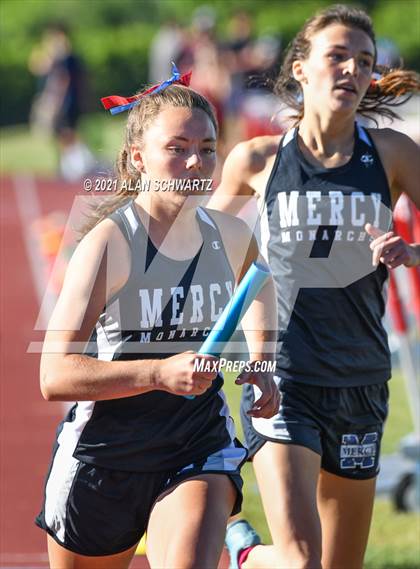 Thumbnail 2 in Girls Track and Field (NYSPHSAA Section 5 Sectional Final) photogallery.