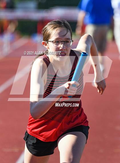 Thumbnail 3 in Girls Track and Field (NYSPHSAA Section 5 Sectional Final) photogallery.