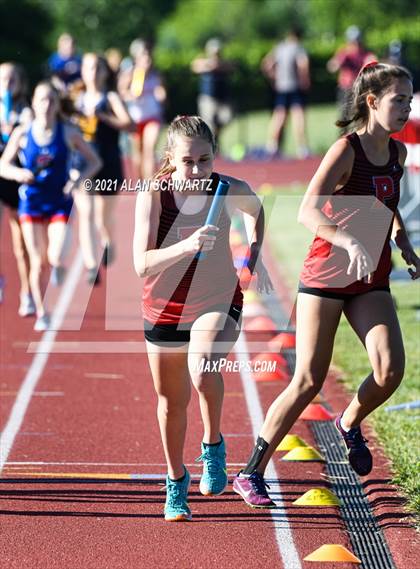 Thumbnail 2 in Girls Track and Field (NYSPHSAA Section 5 Sectional Final) photogallery.