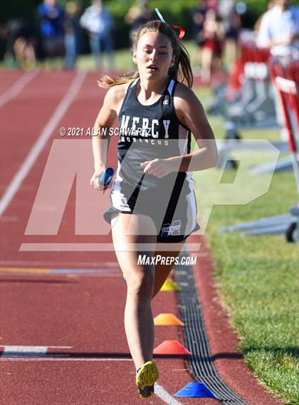Thumbnail 2 in Girls Track and Field (NYSPHSAA Section 5 Sectional Final) photogallery.