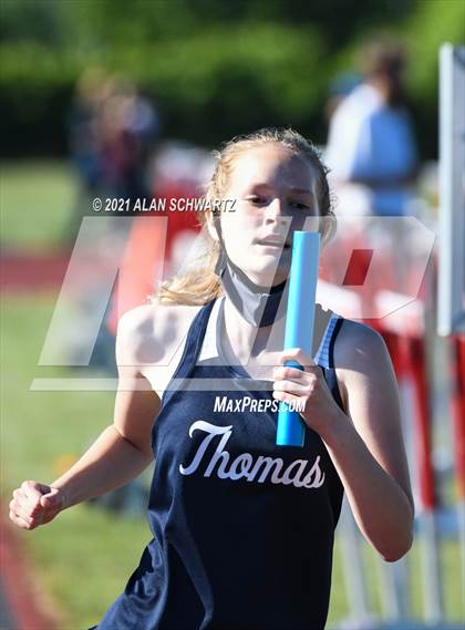 Thumbnail 2 in Girls Track and Field (NYSPHSAA Section 5 Sectional Final) photogallery.