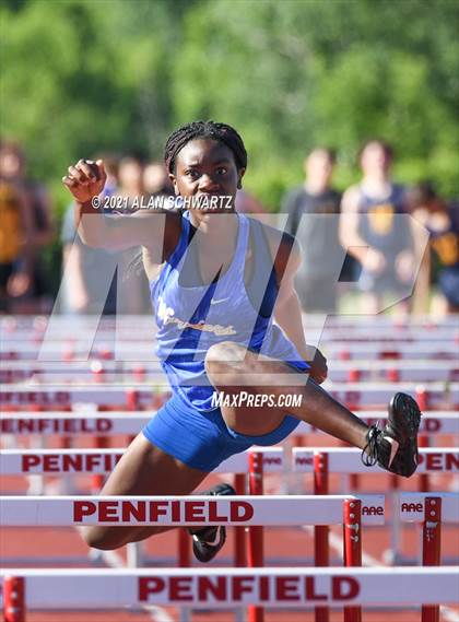 Thumbnail 1 in Girls Track and Field (NYSPHSAA Section 5 Sectional Final) photogallery.
