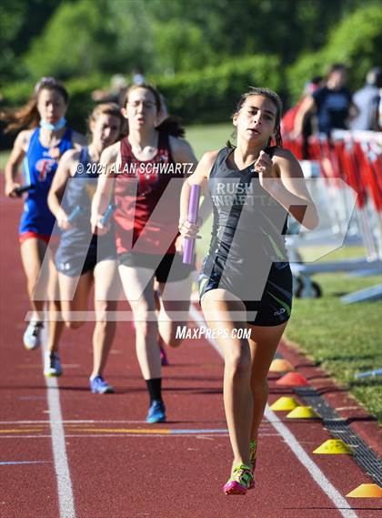 Thumbnail 2 in Girls Track and Field (NYSPHSAA Section 5 Sectional Final) photogallery.