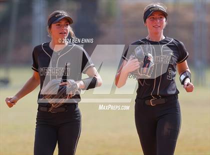 Thumbnail 2 in Prince Avenue Christian vs. Wesleyan (GHSA Private)  photogallery.