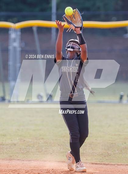 Thumbnail 3 in Prince Avenue Christian vs. Wesleyan (GHSA Private)  photogallery.