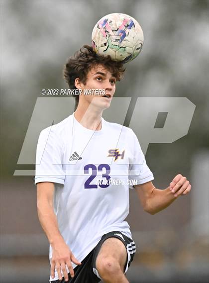 Thumbnail 1 in Sam Houston @ East Jefferson (Div. II Regional Playoff) photogallery.