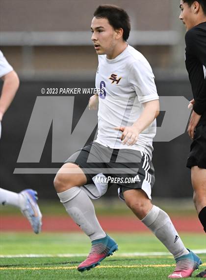Thumbnail 2 in Sam Houston @ East Jefferson (Div. II Regional Playoff) photogallery.
