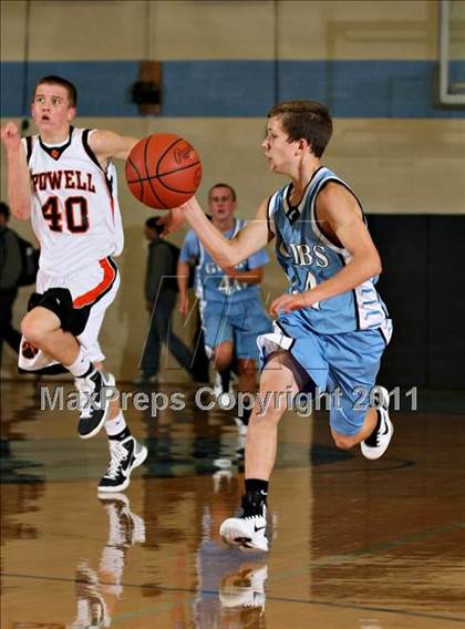 Thumbnail 1 in Powell vs Gibbs (Kroger Thanksgiving Classic) photogallery.