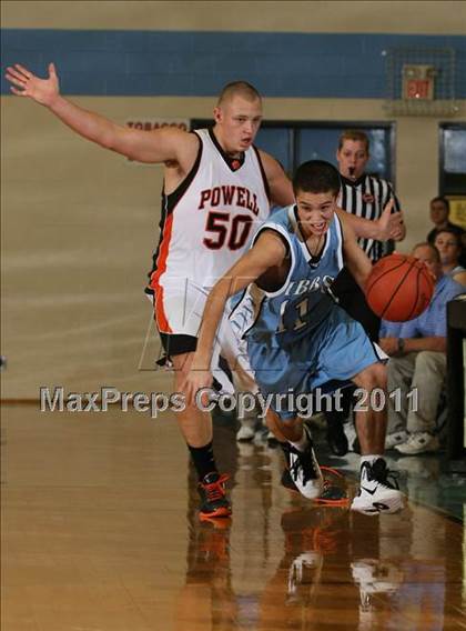 Thumbnail 1 in Powell vs Gibbs (Kroger Thanksgiving Classic) photogallery.