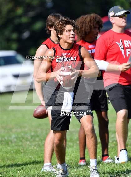 Thumbnail 3 in Kingsway vs. Rancocas Valley (7 on 7 Tournament) photogallery.