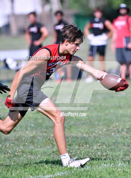 Thumbnail 1 in Kingsway vs. Rancocas Valley (7 on 7 Tournament) photogallery.
