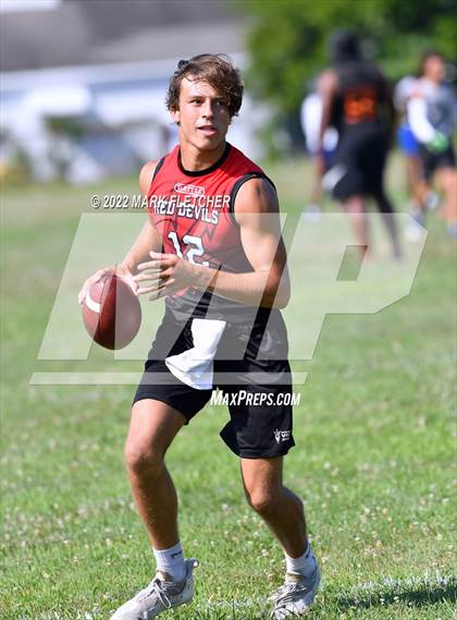 Thumbnail 3 in Kingsway vs. Rancocas Valley (7 on 7 Tournament) photogallery.