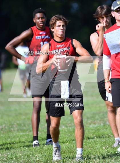 Thumbnail 3 in Kingsway vs. Rancocas Valley (7 on 7 Tournament) photogallery.