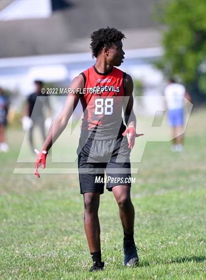 Thumbnail 1 in Kingsway vs. Rancocas Valley (7 on 7 Tournament) photogallery.
