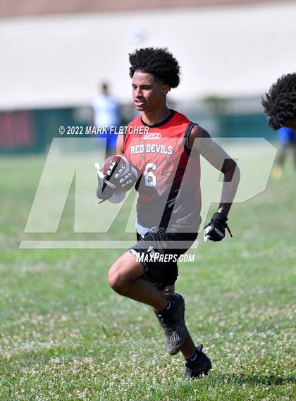 Thumbnail 1 in Kingsway vs. Rancocas Valley (7 on 7 Tournament) photogallery.