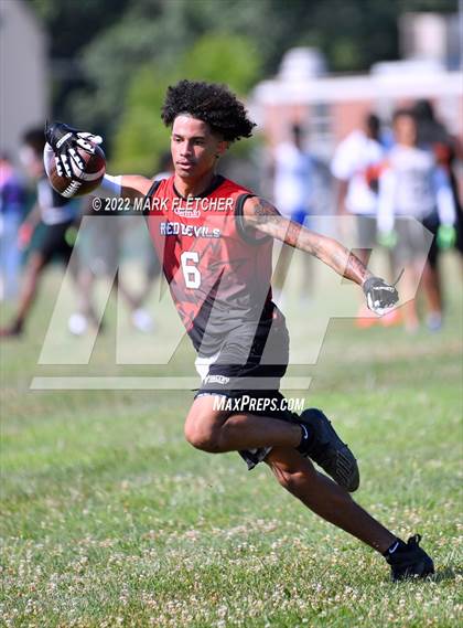 Thumbnail 3 in Kingsway vs. Rancocas Valley (7 on 7 Tournament) photogallery.