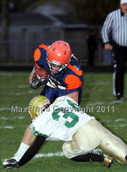 Thumbnail 2 in Bishop McNamara @ Rochester (IHSA Class 4A Quarterfinal) photogallery.