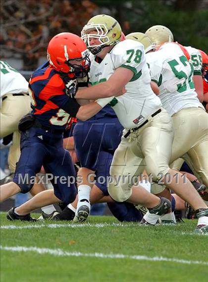 Thumbnail 1 in Bishop McNamara @ Rochester (IHSA Class 4A Quarterfinal) photogallery.