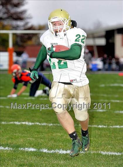 Thumbnail 2 in Bishop McNamara @ Rochester (IHSA Class 4A Quarterfinal) photogallery.