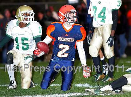 Thumbnail 1 in Bishop McNamara @ Rochester (IHSA Class 4A Quarterfinal) photogallery.