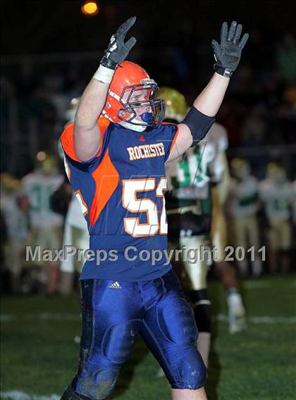 Thumbnail 1 in Bishop McNamara @ Rochester (IHSA Class 4A Quarterfinal) photogallery.