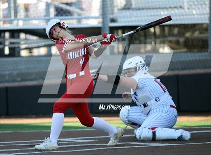 Thumbnail 1 in Ursuline Academy vs. Prairiland (Royse City Varsity Softball Tournament) photogallery.