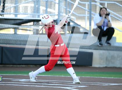 Thumbnail 1 in Ursuline Academy vs. Prairiland (Royse City Varsity Softball Tournament) photogallery.
