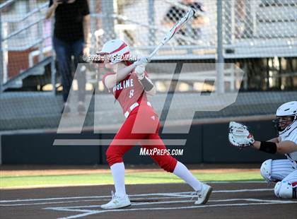 Thumbnail 1 in Ursuline Academy vs. Prairiland (Royse City Varsity Softball Tournament) photogallery.