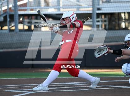 Thumbnail 3 in Ursuline Academy vs. Prairiland (Royse City Varsity Softball Tournament) photogallery.