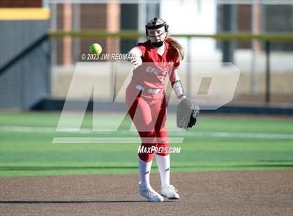 Thumbnail 1 in Ursuline Academy vs. Prairiland (Royse City Varsity Softball Tournament) photogallery.