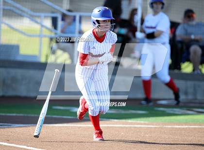Thumbnail 1 in Ursuline Academy vs. Prairiland (Royse City Varsity Softball Tournament) photogallery.