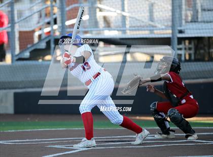 Thumbnail 1 in Ursuline Academy vs. Prairiland (Royse City Varsity Softball Tournament) photogallery.