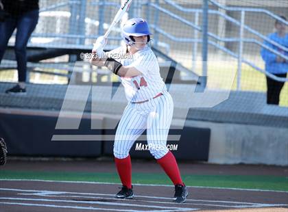 Thumbnail 1 in Ursuline Academy vs. Prairiland (Royse City Varsity Softball Tournament) photogallery.
