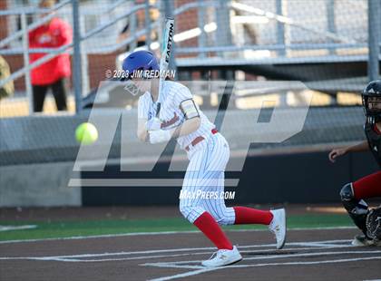 Thumbnail 1 in Ursuline Academy vs. Prairiland (Royse City Varsity Softball Tournament) photogallery.