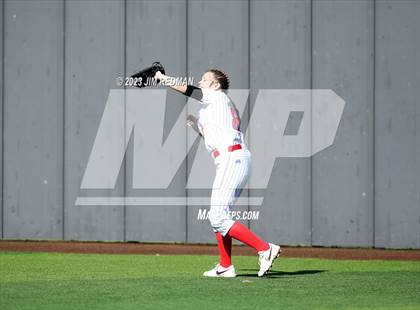 Thumbnail 2 in Ursuline Academy vs. Prairiland (Royse City Varsity Softball Tournament) photogallery.
