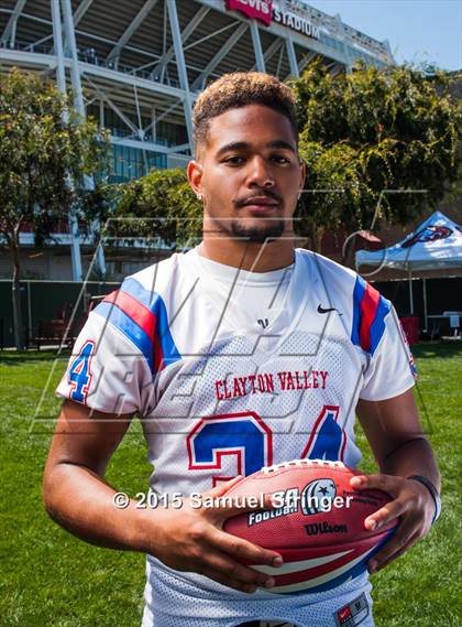 Thumbnail 2 in Clayton Valley Charter (USA Football/MaxPreps Media Day Event) photogallery.