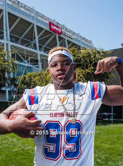 Thumbnail 3 in Clayton Valley Charter (USA Football/MaxPreps Media Day Event) photogallery.