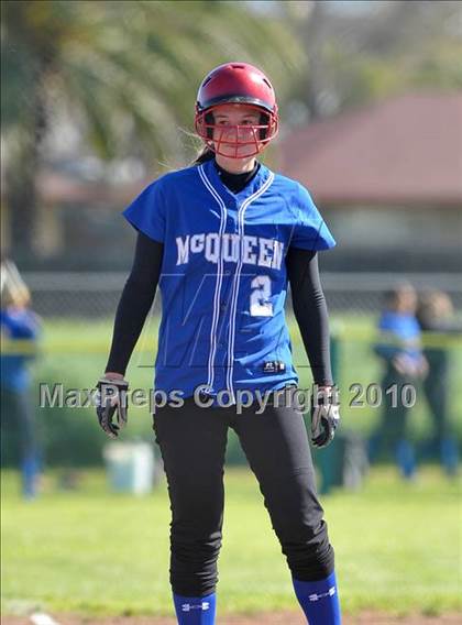 Thumbnail 3 in McQueen vs. Clayton Valley (Victory Pre-Season Tournament) photogallery.