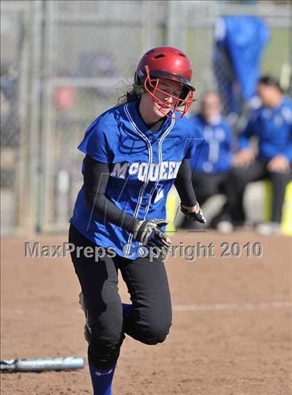 Thumbnail 2 in McQueen vs. Clayton Valley (Victory Pre-Season Tournament) photogallery.
