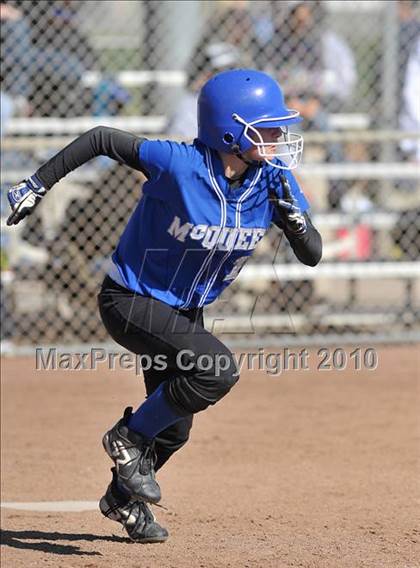 Thumbnail 3 in McQueen vs. Clayton Valley (Victory Pre-Season Tournament) photogallery.