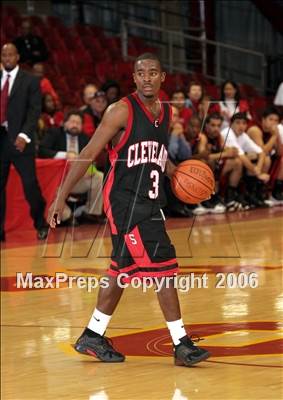 Thumbnail 2 in Cleveland vs. San Pedro (LA City Invitational Division) photogallery.