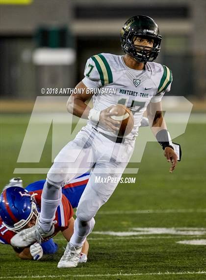 Thumbnail 2 in Folsom vs. Monterey Trail (CIF SJS D1 Final) photogallery.