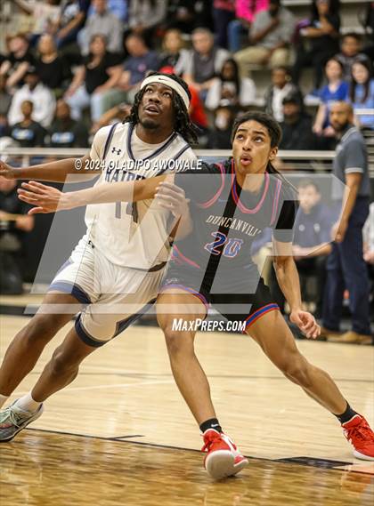 Thumbnail 3 in Duncanville vs. Wylie East (UIL Basketball 6A Area) photogallery.