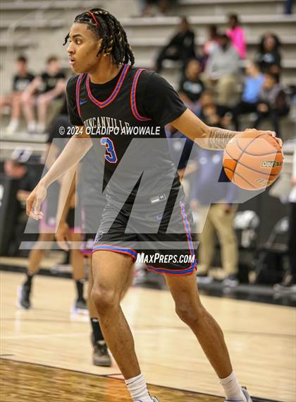Thumbnail 1 in Duncanville vs. Wylie East (UIL Basketball 6A Area) photogallery.