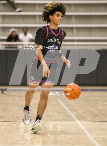 Thumbnail 2 in Duncanville vs. Wylie East (UIL Basketball 6A Area) photogallery.